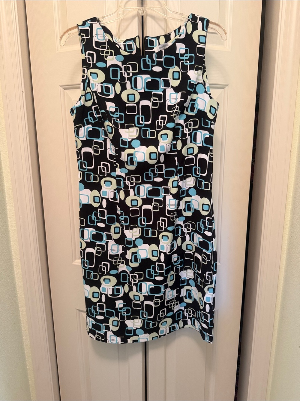 Dress Barn Geometric MIDI Dress